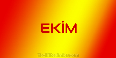 EKİM