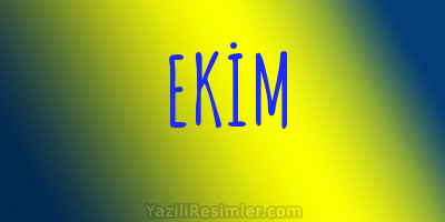 EKİM