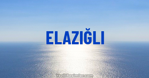 ELAZIĞLI