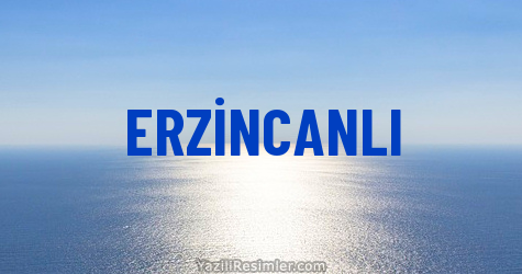 ERZİNCANLI