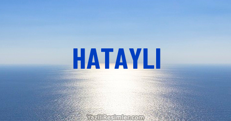 HATAYLI