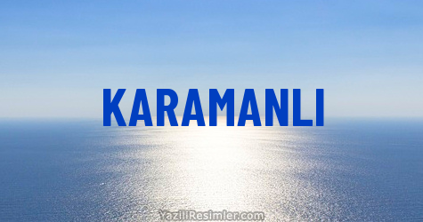 KARAMANLI