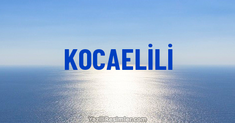 KOCAELİLİ