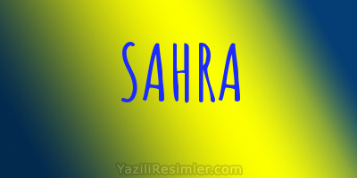 SAHRA