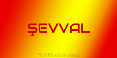 ŞEVVAL