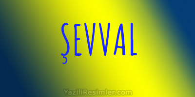 ŞEVVAL