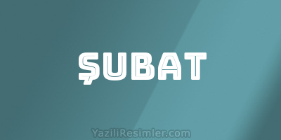 ŞUBAT