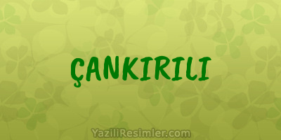 ÇANKIRILI